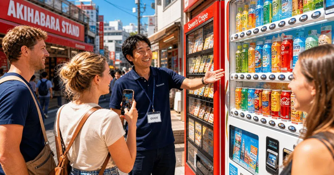 Tokyo Vending Machine Adventure Walking Tour, Tokio