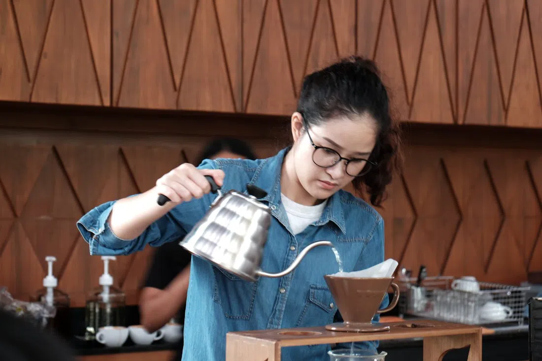 Akha Ama Coffee Kagurazaka, Tokyo