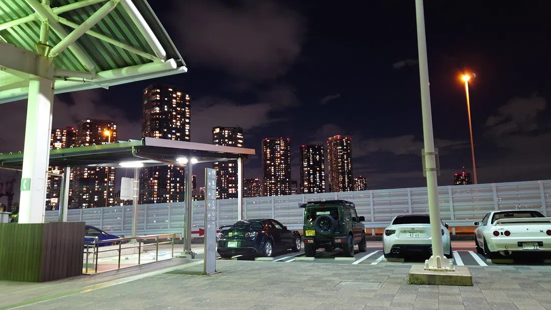Tatsumi PA (Aire de stationnement de Tatsumi), Tokyo