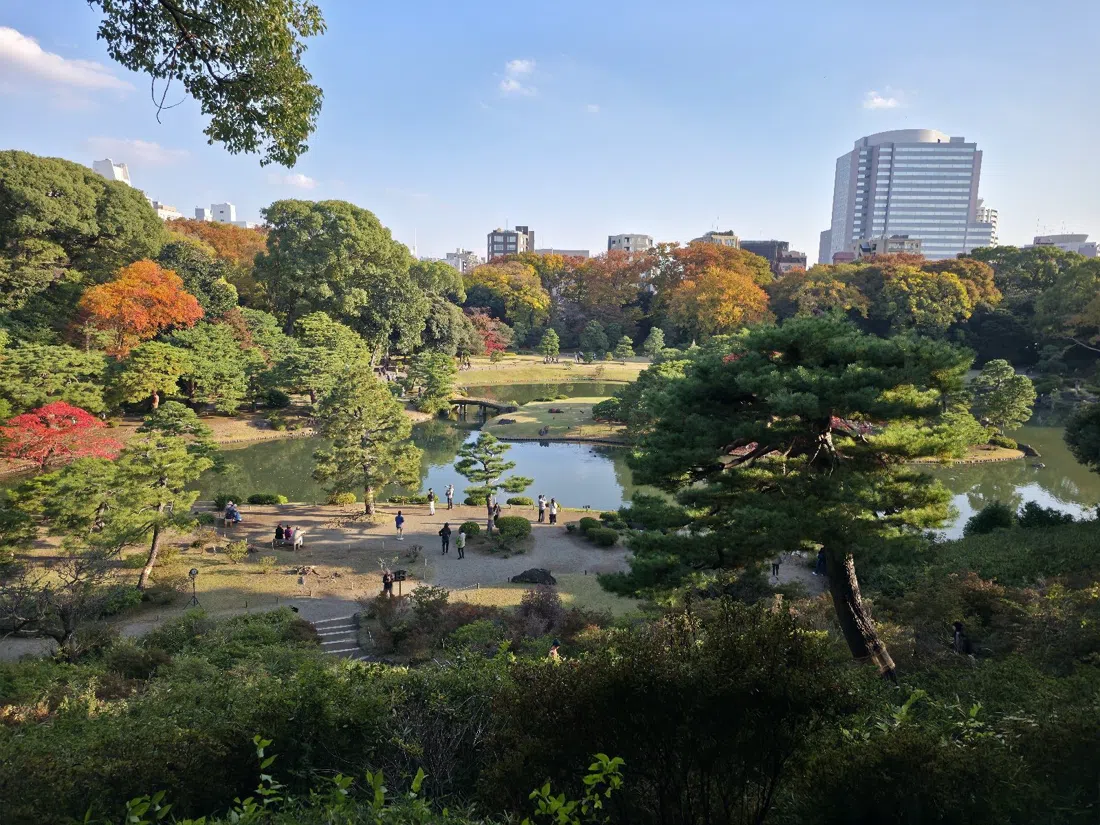 Jardim Rikugien, Tóquio