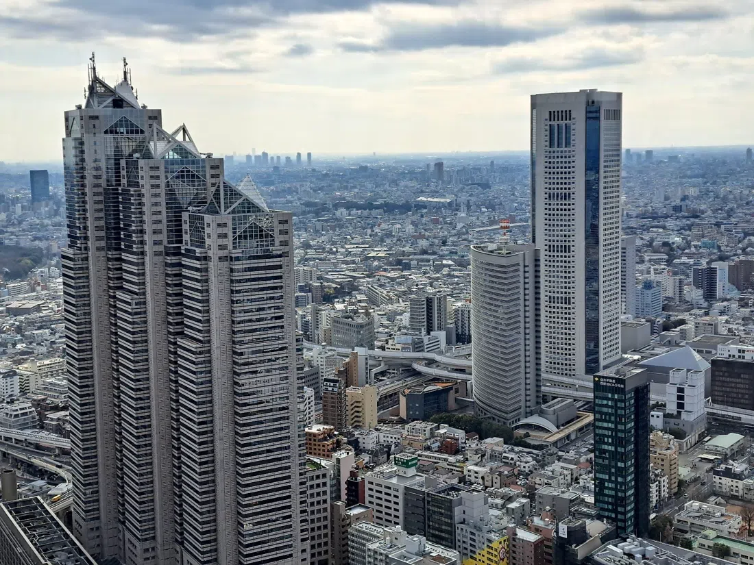 東京都庁第一本庁舎展望室、東京