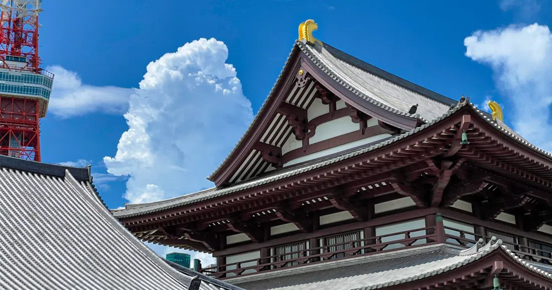 増上寺、東京