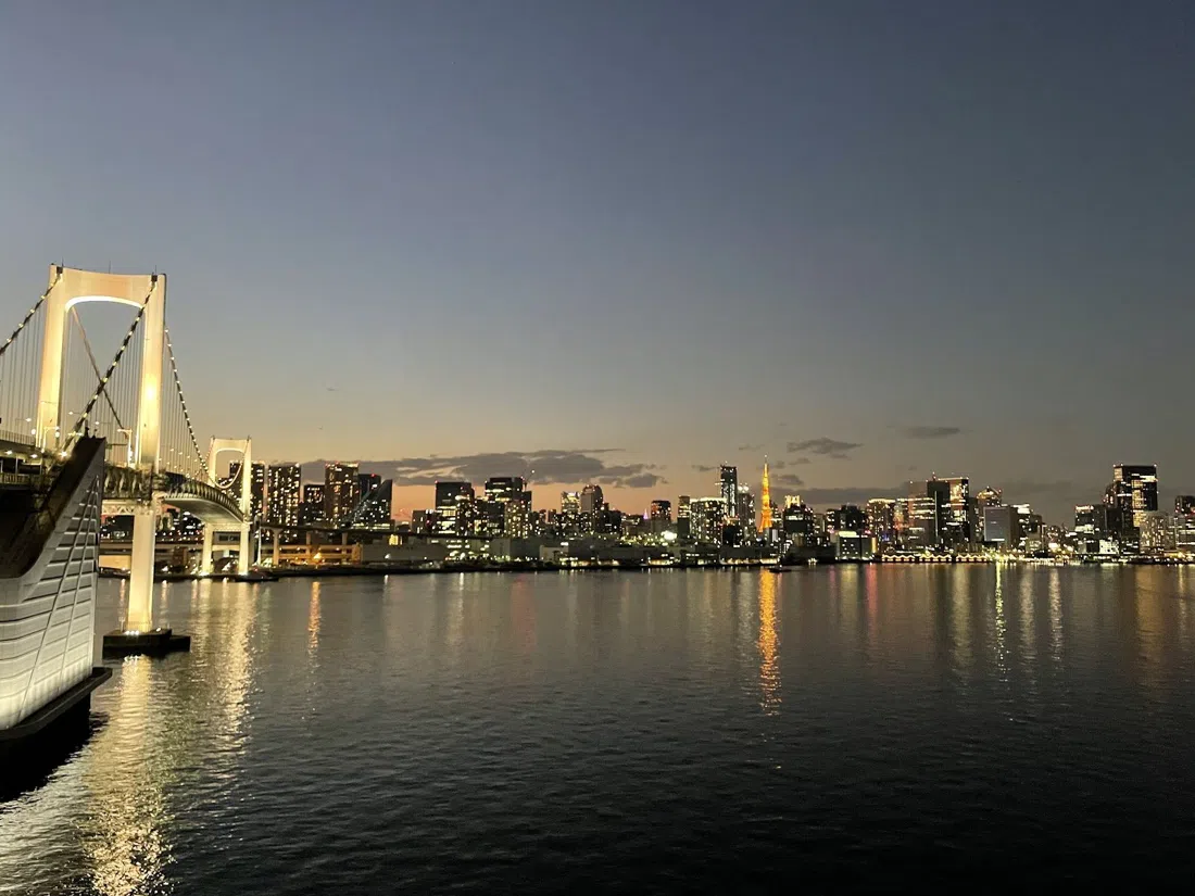 レインボーブリッジ遊歩道、東京