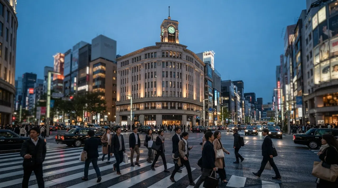 Ginza, Tokio: el distrito refinado donde Tokio come, compra y bebe bien