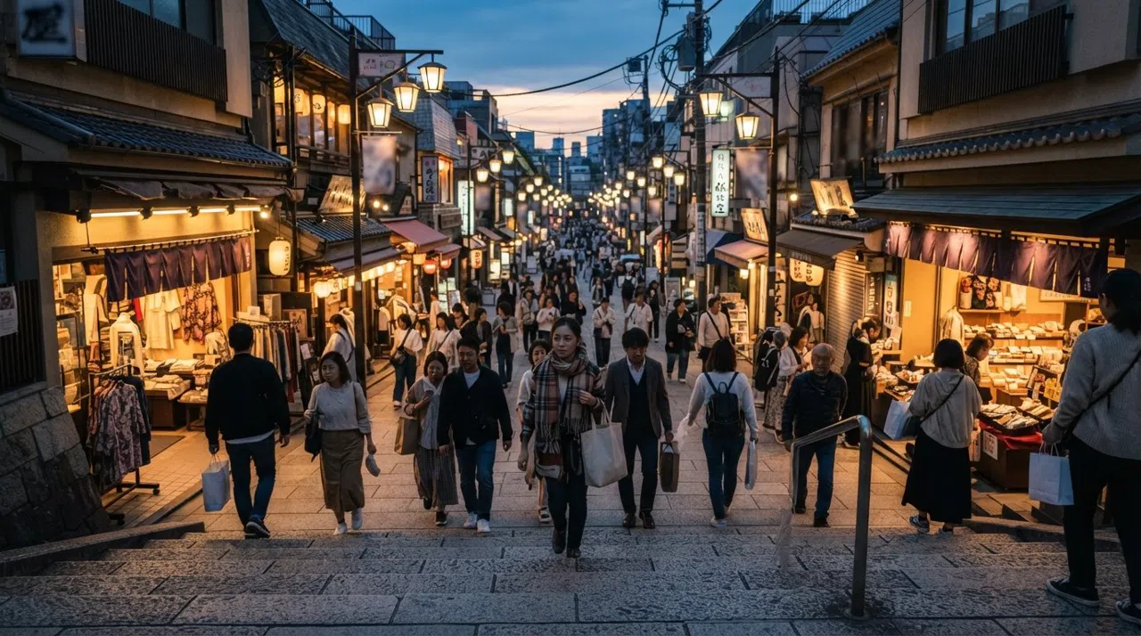 Yanaka, Tokio: Calles del viejo Tokio, gatos y templos