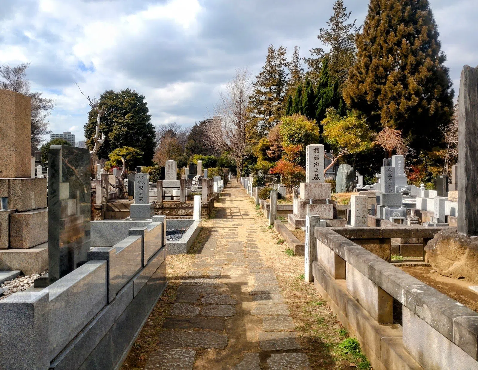 Zōshigaya-begraafplaats, Tokio